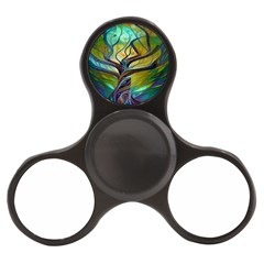 Tree Magical Colorful Abstract Metaphysical Finger Spinner by Simbadda