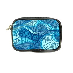 Ocean Waves Sea Abstract Pattern Water Blue Coin Purse by Simbadda