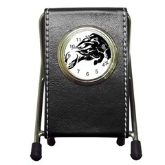 Culture  Pen Holder Desk Clock by Shimman