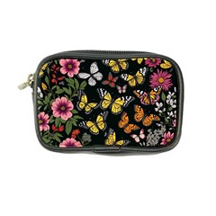 Flowers Butterfly Blooms Flowering Spring Coin Purse by Simbadda