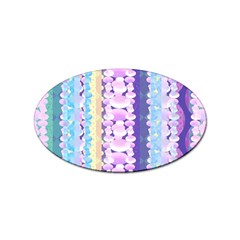 Background Graphic Beautiful Wallpaper Art Sticker Oval (100 Pack) by Simbadda