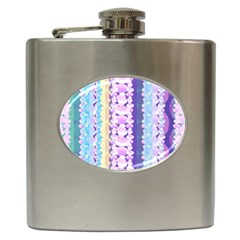 Background Graphic Beautiful Wallpaper Art Hip Flask (6 Oz) by Simbadda