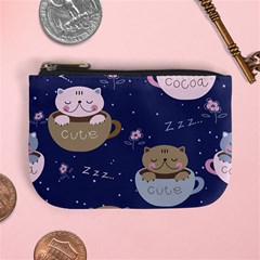 Cute Kittens Sleep Sweetly Mugs Mini Coin Purse by Simbadda