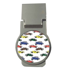 Cars Pattern Money Clips (round)  by Simbadda