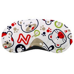 Animals Pattern Sleeping Mask by Simbadda