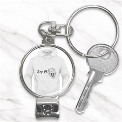 (2)dx Hoodie  Nail Clippers Key Chain by Alldesigners