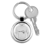 (2)DX hoodie  Key Chain (Round) Front