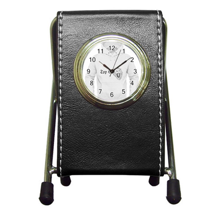 (2)DX hoodie  Pen Holder Desk Clock