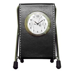 (2) Pen Holder Desk Clock by Alldesigners