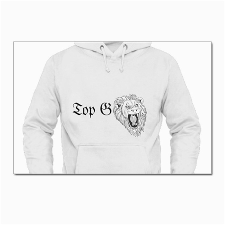 (2)Dx hoodie Postcards 5  x 7  (Pkg of 10)