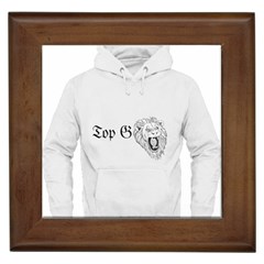 (2)dx Hoodie Framed Tile by Alldesigners