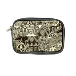 Four Hand Drawn City Patterns Coin Purse Front