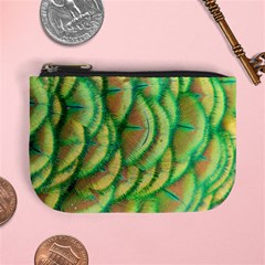 Beautiful Peacock Mini Coin Purse by Simbadda