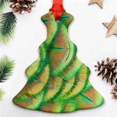 Beautiful Peacock Christmas Tree Ornament (two Sides) by Simbadda