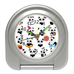 Playing Panda Cartoon Travel Alarm Clock by Simbadda