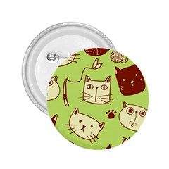 Cute-hand-drawn-cat-seamless-pattern 2 25  Buttons by Simbadda