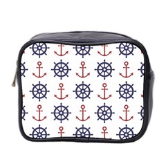 Nautical-seamless-pattern Mini Toiletries Bag (two Sides) by Simbadda