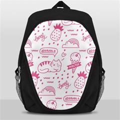 Cute-girly-seamless-pattern Backpack Bag by Simbadda