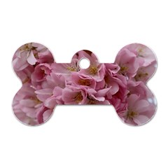 Cherry-blossoms Dog Tag Bone (one Side) by Excel