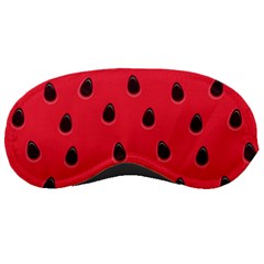 Seamless-watermelon-surface-texture Sleep Mask by Simbadda