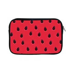 Seamless-watermelon-surface-texture Apple Ipad Mini Zipper Cases by Simbadda