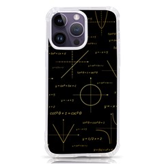 Abstract-math Pattern Iphone 14 Pro Max Tpu Uv Print Case by Simbadda