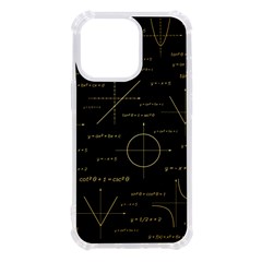 Abstract-math Pattern Iphone 13 Pro Tpu Uv Print Case by Simbadda