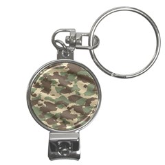 Camouflage Design Nail Clippers Key Chain by Excel