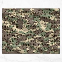 Camouflage Design Rectangular Jigsaw Puzzl by Excel