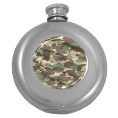 Camouflage Design Round Hip Flask (5 Oz) by Excel