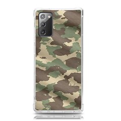 Camouflage Design Samsung Galaxy Note 20 Tpu Uv Case by Excel