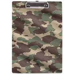 Camouflage Design A4 Acrylic Clipboard by Excel