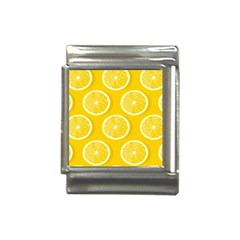 Lemon-fruits-slice-seamless-pattern Italian Charm (13mm) by Simbadda