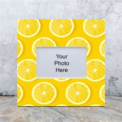 Lemon-fruits-slice-seamless-pattern White Box Photo Frame 4  X 6  by Simbadda