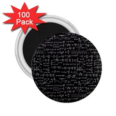 Math-equations-formulas-pattern 2 25  Magnets (100 Pack)  by Simbadda