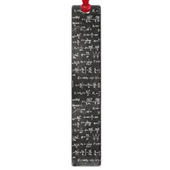 Math-equations-formulas-pattern Large Book Marks by Simbadda