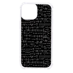 Math-equations-formulas-pattern Iphone 13 Mini Tpu Uv Print Case by Simbadda