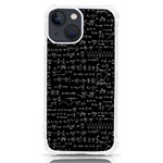 Math-equations-formulas-pattern iPhone 13 mini TPU UV Print Case Front