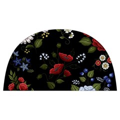 Floral-folk-fashion-ornamental-embroidery-pattern Anti Scalding Pot Cap by Simbadda