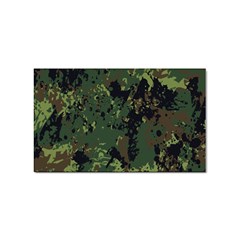 Military-background-grunge---- Sticker Rectangular (10 Pack) by Simbadda