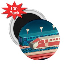 Bridge Transportation Train Toys 2 25  Magnets (100 Pack)  by Grandong