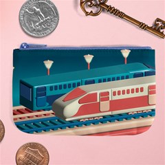 Bridge Transportation Train Toys Large Coin Purse by Grandong