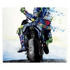 Download (1) D6436be9-f3fc-41be-942a-ec353be62fb5 Download (2) Vr46 Wallpaper By Reachparmeet - Download On Zedge?   1f7a Two Sides Premium Plush Fleece Blanket (small) by AESTHETIC1