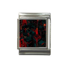 A Dark City Vector Italian Charm (13mm) by Proyonanggan