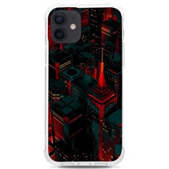 A Dark City Vector Iphone 12/12 Pro Tpu Uv Print Case by Proyonanggan