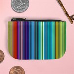 Color Stripes Mini Coin Purse Front