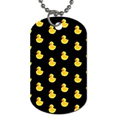 Rubber Duck Dog Tag (two Sides) by Valentinaart