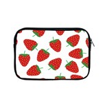 Seamless Pattern Fresh Strawberry Apple MacBook Pro 15  Zipper Case Front