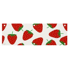 Seamless Pattern Fresh Strawberry Banner And Sign 6  X 2  by Bangk1t