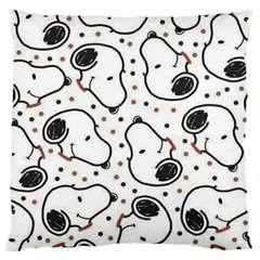 Dog Pattern Large Cushion Case (one Side) by Bangk1t